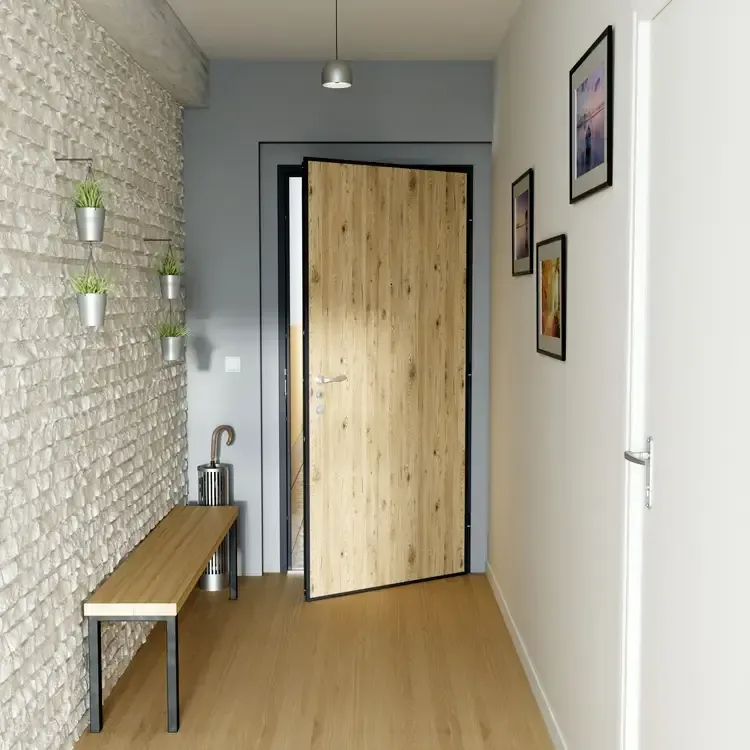 Porte blindée d'appartement Picard Diamant 10, sécurité certifiée A2P BP1